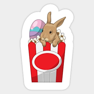 Bunny Easter Easter egg Popcorn Sticker